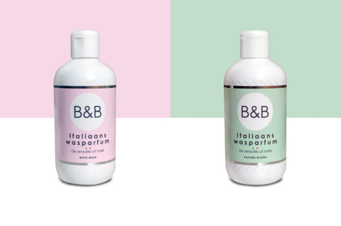 B&B Italiaans Wasparfum Witte Musk en Katoen Bloem