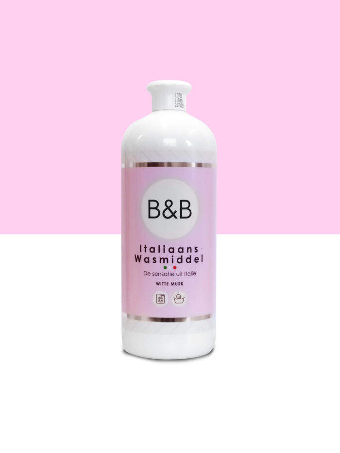 B&B Italiaans Wasmiddel Witte Musk 1000ML