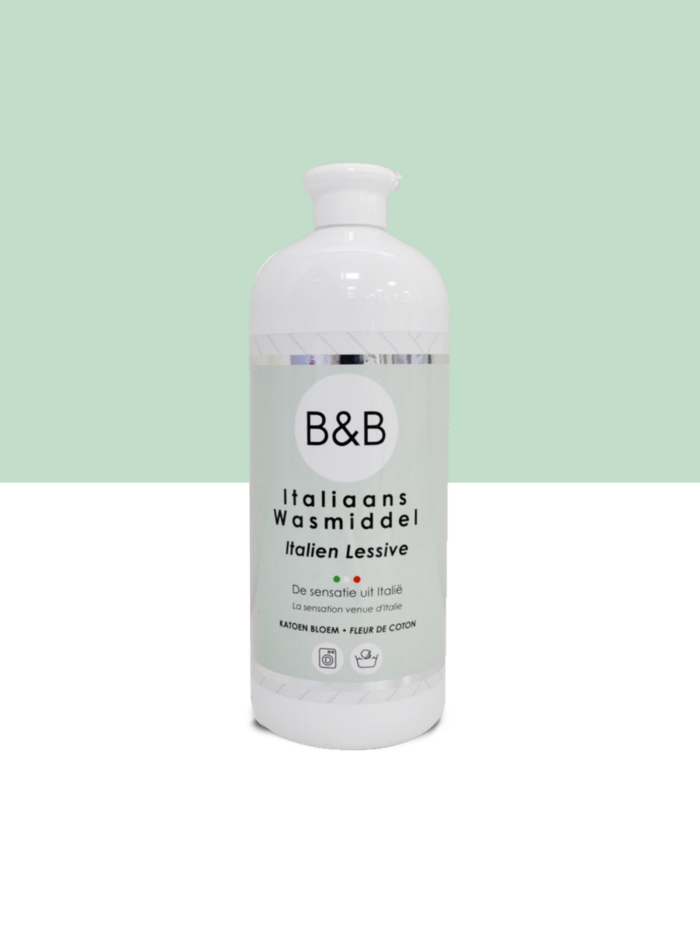 B&B Italiaans Wasmiddel Katoen Bloem 1000ml